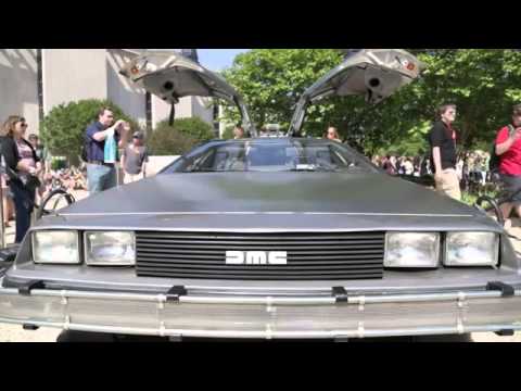 Promotional video thumbnail 3 for Back to the Future DeLorean Time Machine
