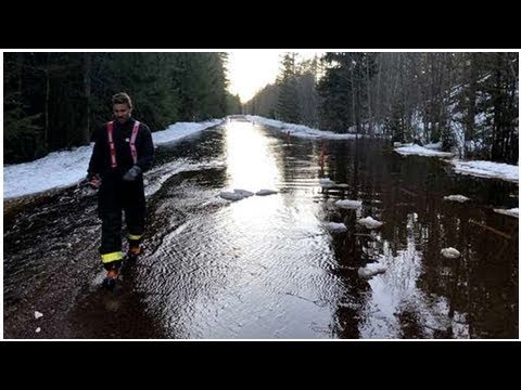 Nu smälter snön: SMHI utökar varning till klass 2