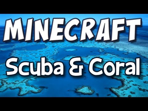 Minecraft - Mod Spotlight - Coral and Scuba Diving