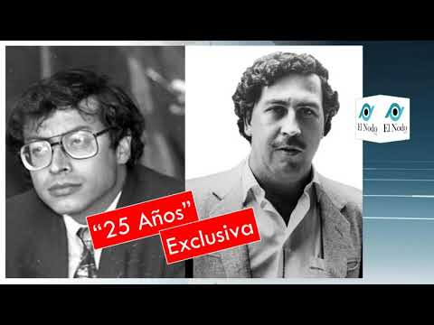 Alias "Gordo Lamba" sicario de Pablo Escobar afirma q Petro iba a oficinas del Cartel de Medellín