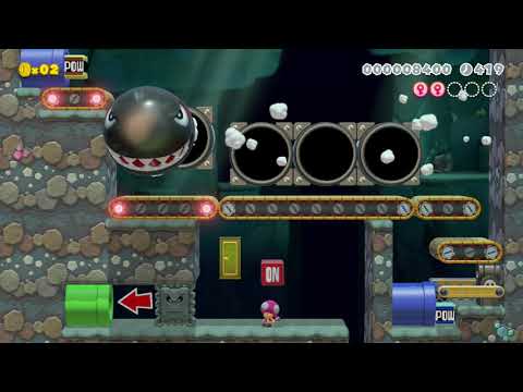 3DワールドのMMG(ミニミニゲーム)?!2 by ドゥル - Super Mario Maker 2 - No Commentary 1cd