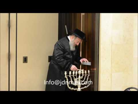 Chanukah 5777 With Ropshitz Rebbe
