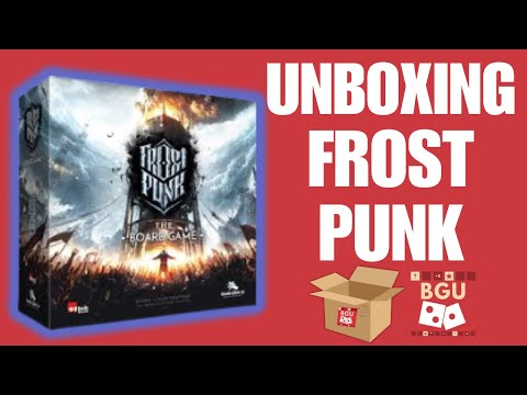 Frostpunk The Board Game Unboxing
