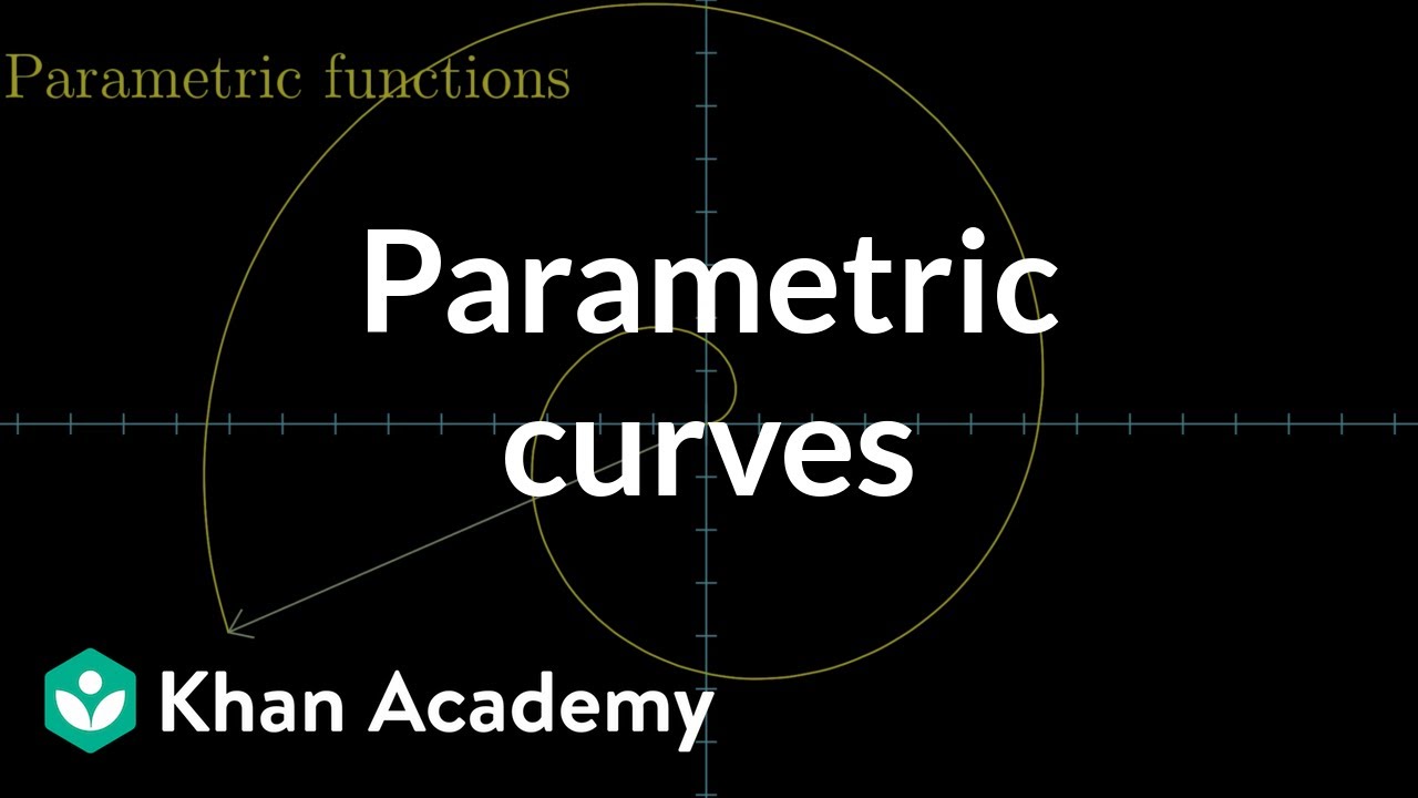 Parametric curves | Multivariable calculus | Khan Academy