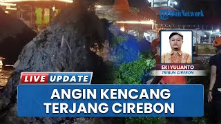 Balai Desa Suranenggala Cirebon Rusak Parah, Angin Kencang Amuk Pohon Puluhan Tahun