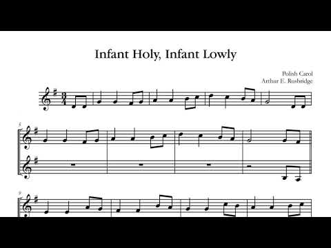 Infant Holy, Infant Lowly | Unadorned Trumpet Carol