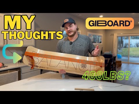 Fun Indoor Workout For Adults AND Kids. The Gibbon GiBoard!