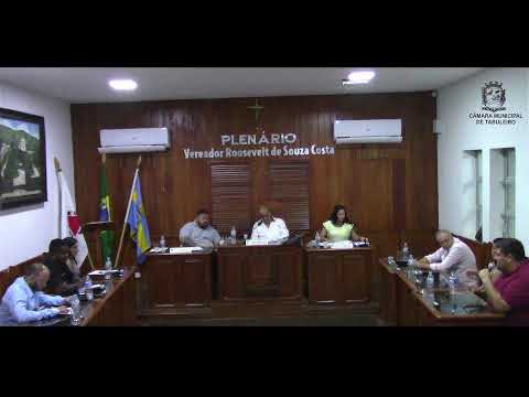 Transmissão ao vivo da Sessão da Câmara de Tabuleiro