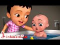 Ippudu Schooluku Veltunnanu Getting Ready For School Telugu Rhymes Cartoons Infobells