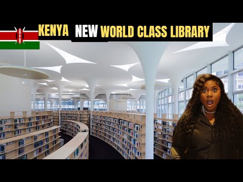 Kenya’s Library Is on Another Level 😳 why is no one talking about it 🇰🇪
