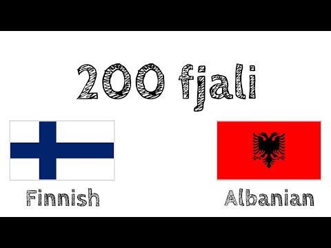 200 fjali - Finlandisht - Shqip