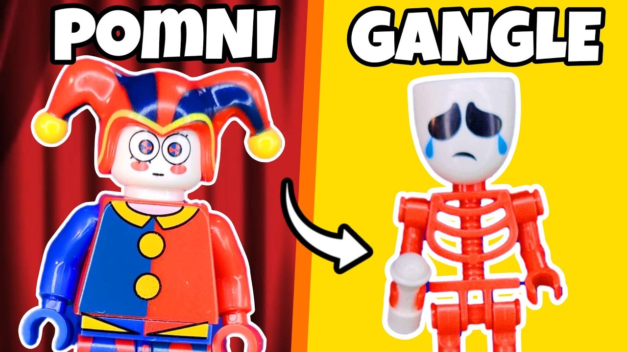 I built the Amazing Digital Circus out of LEGO!