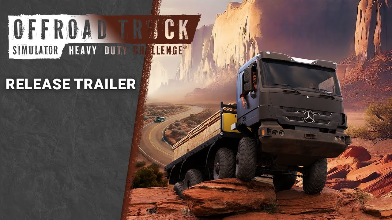 Gameplay video of Offroad Truck Simulator: Heavy Duty Challenge  Playstation