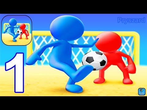 Super Goal Soccer Stickman - Gameplay Walkthrough Part 1 Tutorial Levels 1-10 (iOS,Android) - YouTube