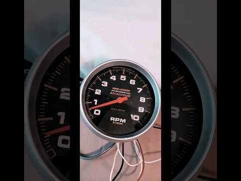 DIY tachometer installation. #diy #tachometer #automobile