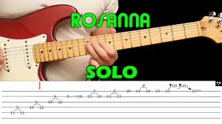 Download lagu ROSANNA - Guitar lesson - Guitar solo (with tabs) - Toto - fast and slow version mp3 Download lagu ROSANNA - Guitar lesson - Guitar solo (with tabs) - Toto - fast and slow version mp3