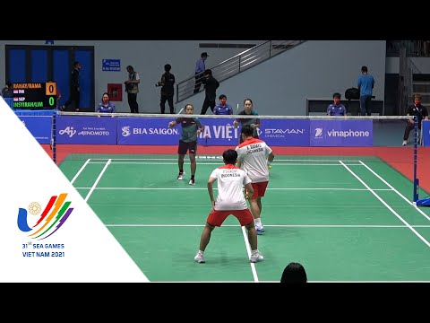 Apriyani RAHAYU/Siti RAMADHANTI (INDO) vs INSYIRAH Khan/Zhi Rui Bernice LIM | Sea Game 31