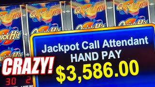 HUGE WIN! QUICK HIT SLOTS ★ BLACK VELVET ★ HIGH LIMIT JACKPOT