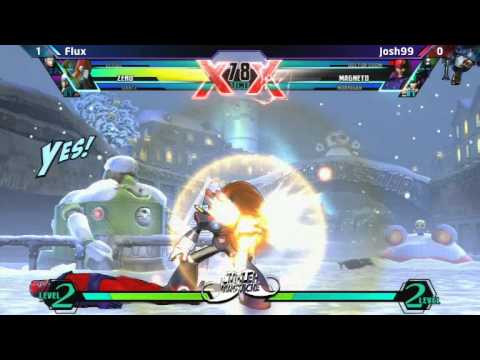 UMVC3 Flux vs Josh99 - Curleh Mustache 5 Stream 2