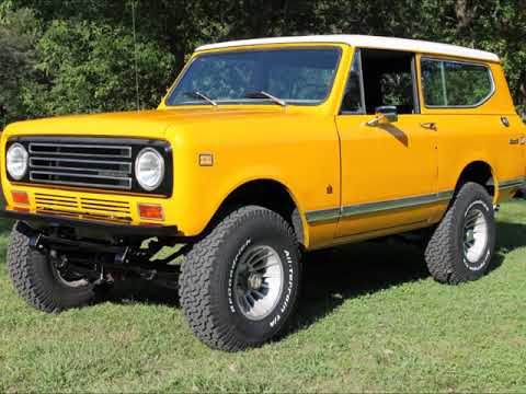 1972 International Scout II 4" Lift Kit and Upgrades