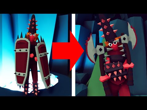 Transforming Weapon?! Exiled Sentinel vs Every Faction - TABS Full Release Update