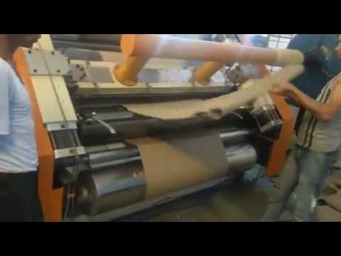 Corrugated rolls making process