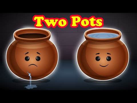 The Story of Two Pots English Moral Story || Animated Moral Storie | Fairy tales | English Stories