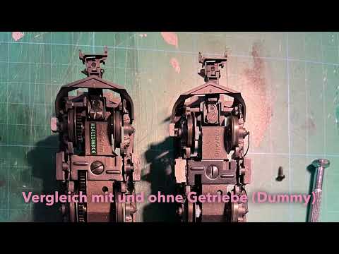 Meine Märklin Re 10/10 Traktion mit umbau auf einer Dummy Lok