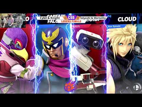 CSS 30 Doubles - LF - Cybil & Knight (R.O.B./Falco) vs. lolyoshi & Mortality (Falcon/Cloud) - SSBU