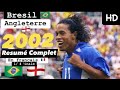Brésil 2-1 Angleterre Résumé en Français TF1 🇫🇷 HD Coupe Du Monde 2002