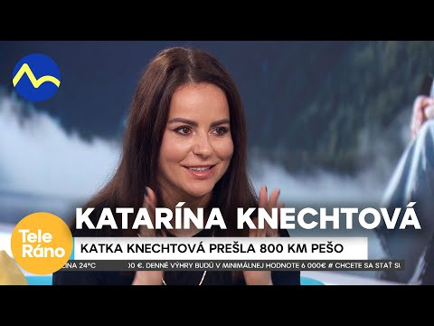 Katka Knechtová - prešla 800km peši po Camino de Frances | Teleráno