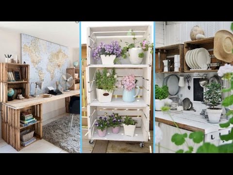 QUE HACER con CAJAS DE FRUTAS 🏹 10 IDEAS 😲 (IMPRESIONANTE) || Decora con Lidia