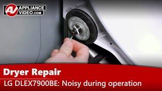 Dryer Repair: Noisy During Operation - Drum Roller