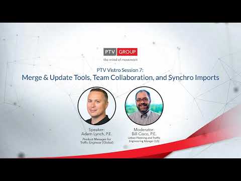 [PTV Talks] PTV Vistro Episode 7 - Building Bigger Models using Merge & Update Tools