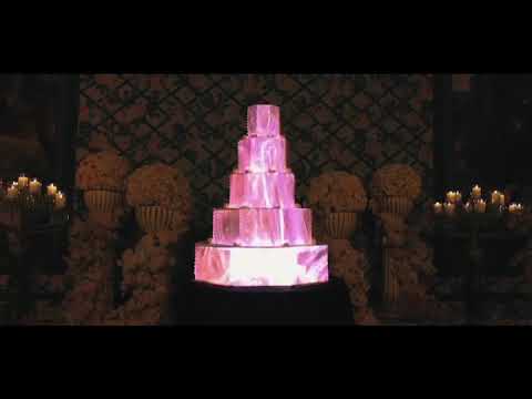 Wedding Cake Video Mapping