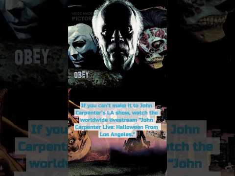 🎃 John Carpenter’s Halloween Concert Livestream – A Horror Music Experience! 👻