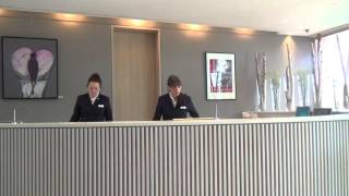 preview picture of video 'A Rosa Hotel Sylt List Grand Spa Resort A ROSA Sylt Halle Rezeption Eingang'
