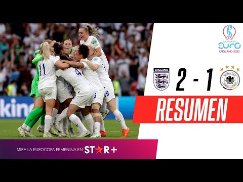 Video: Inglaterra venció 2-1 a Alemania y obtuvo la Eurocopa femenina de fútbol