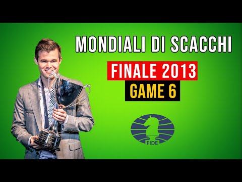 Quando Carlsen divenne Campione del Mondo - Partita 6