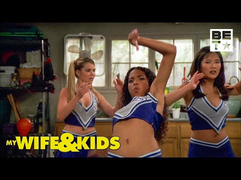 Claire Joins The Cheerleading Team | My Wife and Kids S3 #BETMyWifeAndKids