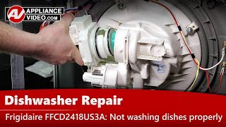 Dishwasher Repair - Not Properly Washing - Pump & Motor Assembly