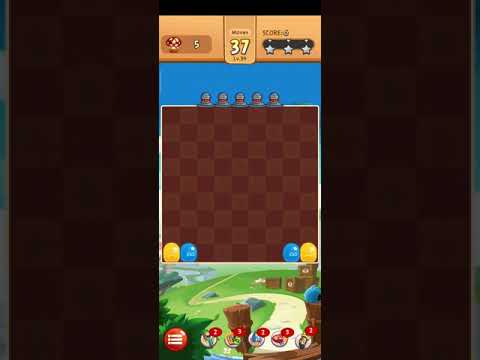 Angry Birds Blast- Level 34 3 STARS NO BOOSTERS #angrybirdsblast