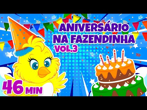 Aniversário na Fazendinha Vol. 3 - Giramille 46 min | Desenho Animado Musical