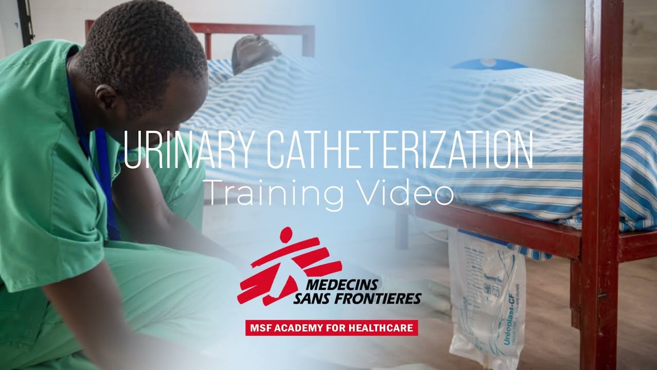 Urinary catheterization - Learning video for nursing care providers