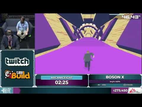 Boson X by ArcanicEight in 6:04 - SGDQ 2016 - Part 69