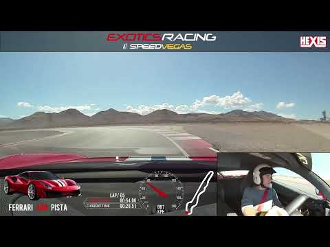 Ferrari 488 Pista // SpeedVegas // 53 Second Lap