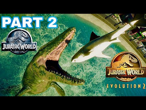 JURASSIC WORLD EVOLUTION 2 - JURASSIC WORLD - CHAOS THEORY - FULL WALKTHROUGH PART 2