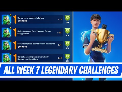 All Week 7 Legendary Quest Challenges Guide in Fortnite - Week 7 Quest in Chapter 2 Season 7