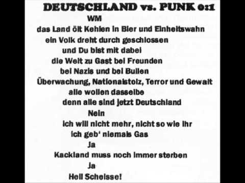 Kackfeuer -- Deutschland vs. Punk 0 zu 1