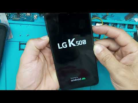 How to hard reset an LG K50S phone